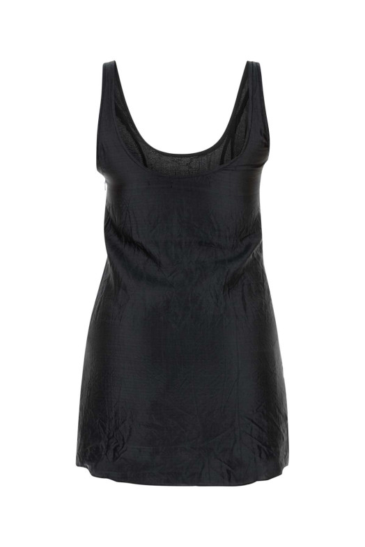 Black silk Claude mini dress Black GIMAGUAS (CLAUDESTUDSMINIDRESS)
