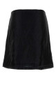 Black silk Claude mini skirt Black GIMAGUAS (CLAUDESTUDSMINISKIRT)