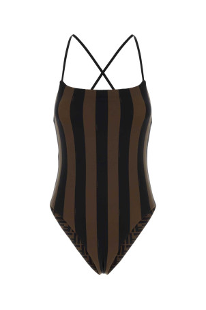 Printed LycraÂ® reversbile swimsuit FENDI (FXBA27AQBY)