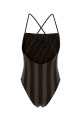 Printed LycraÂ® reversbile swimsuit FENDI (FXBA27AQBY)