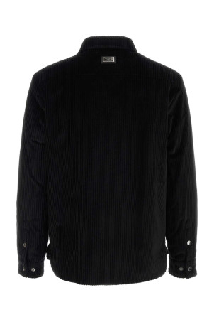 Black corduroy jacket Black DOLCE & GABBANA (G9BRETFUVFE)