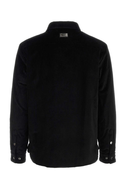 Black corduroy jacket Black DOLCE & GABBANA (G9BRETFUVFE)
