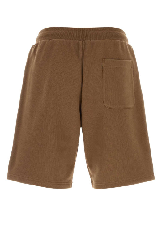 Коричневые хлопковые бермуды AMI (HSO803747) AMI PARIS