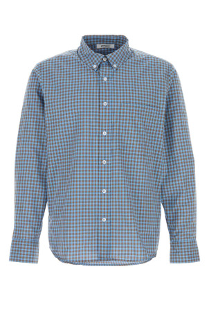 Embroidered poplin Jeremy shirt Blue GIMAGUAS (JEREMYLSSHIRT)