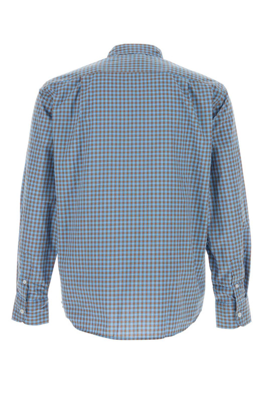 Embroidered poplin Jeremy shirt Blue GIMAGUAS (JEREMYLSSHIRT)