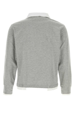 Grey cotton Luis polo shirt Gray GIMAGUAS (LUISLSPOLO)
