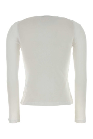 White cotton Maura t-shirt White GIMAGUAS (MAURATOP)