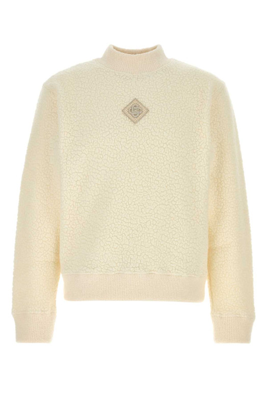 Ivory terry fabric sweatshirt Beige CASABLANCA (MAW25JTP43801)