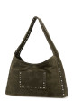 Оливково-зеленая замшевая сумка для покупок Franca, модель Maxi, цвет хаки GIMAGUAS (MAXIFRANCABAGSUEDE)