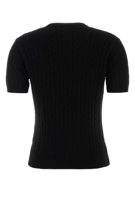 Black wool blend Rina sweater Black GIMAGUAS (RINAJUMPER)