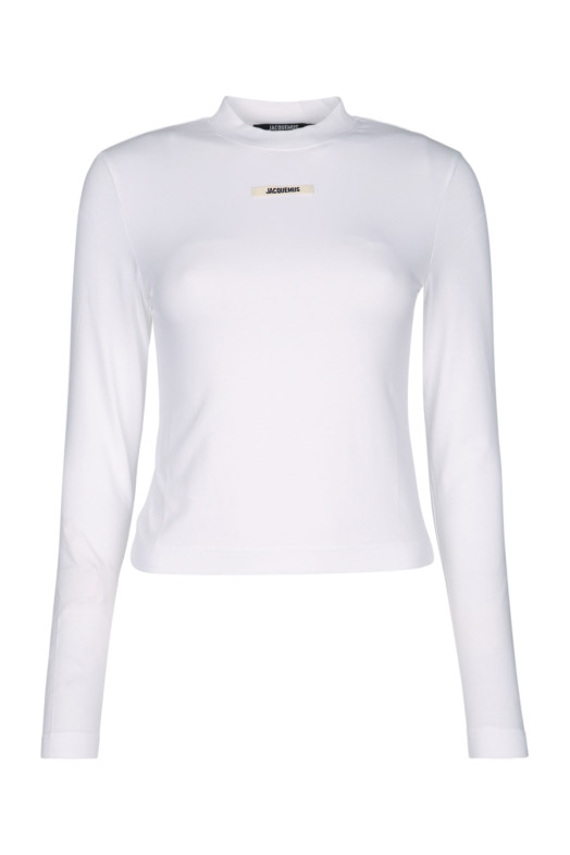 LE TSHIRT GROS GRAIN - ML White JACQUEMUS (TSW00155AJ00124)
