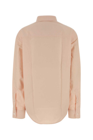 Pastel pink oxford shirt AMI (USH766CO0031)