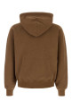 Brown cotton sweatshirt AMI (USW758747)