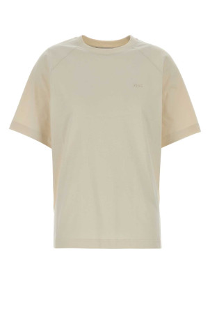 Ivory cotton t-shirt AMI (UTS334JE0172)