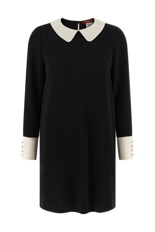 'Golfo' dress Black-grey