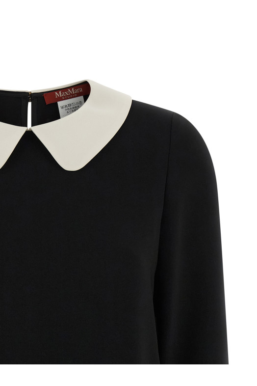 'Golfo' dress Black-grey