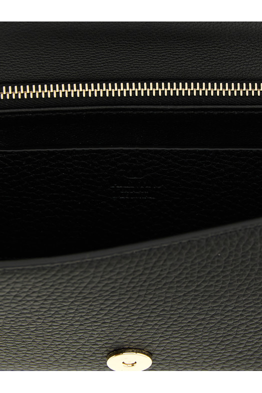 Кошелек Valentino Garavani «Rockstud» на цепочке Черный W2P0AK2VSH0NO