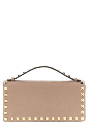 Valentino Garavani 'Rockstud' wallet on chain Pink
