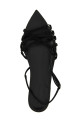 Атласные и кожаные сандалии Черный NENSI DOJAKA ND24SSPCW42020ABLACK