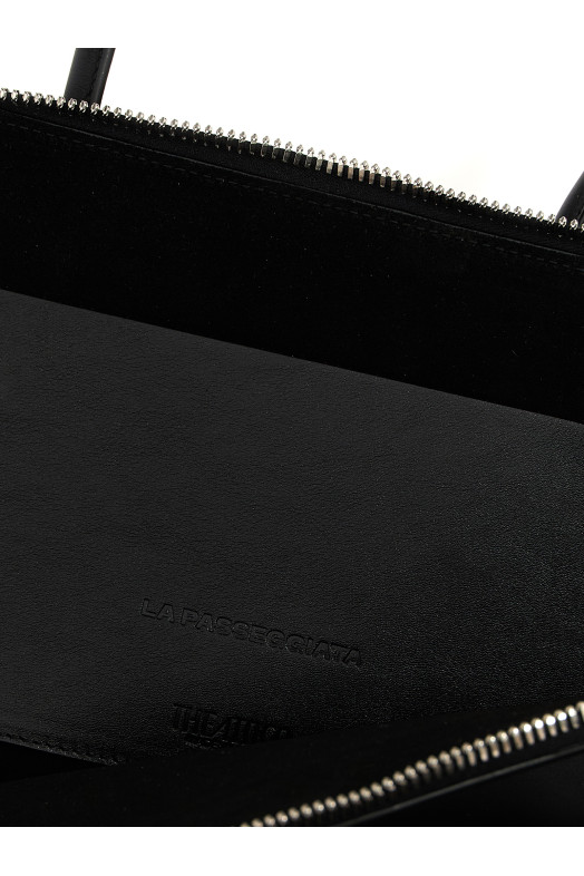 'La Passeggiata' shopping bag Black