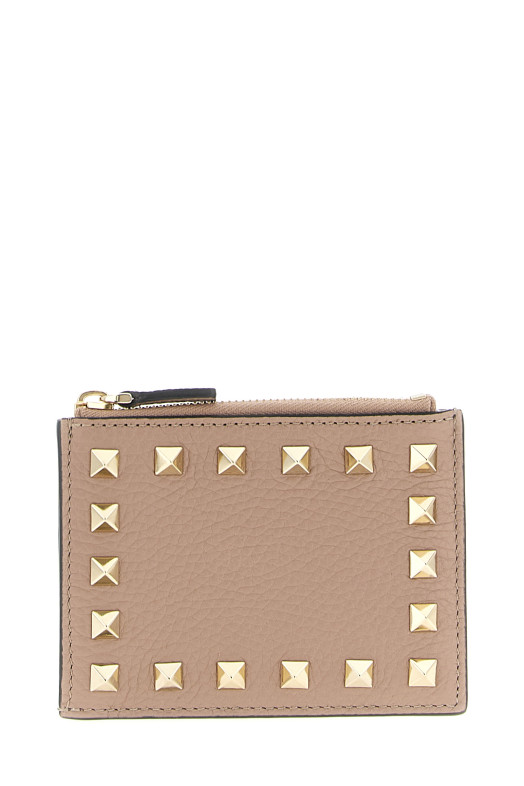Valentino Garavani 'Rockstud' cardholder Pink