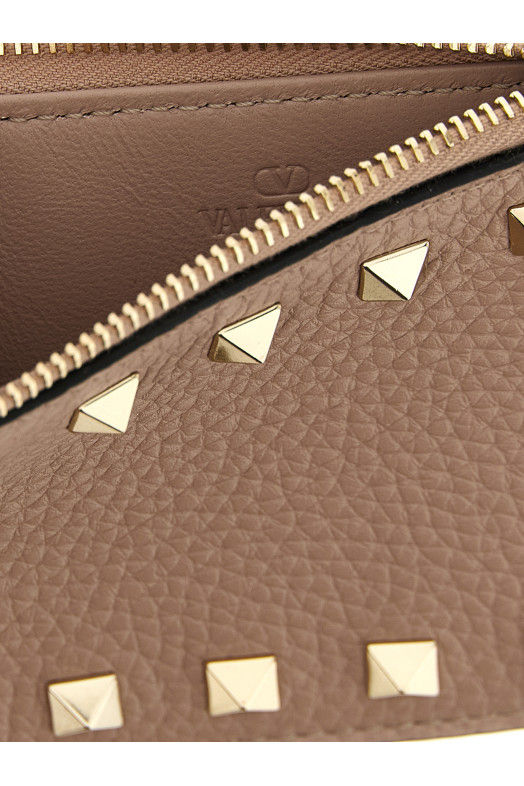Valentino Garavani 'Rockstud' cardholder Pink