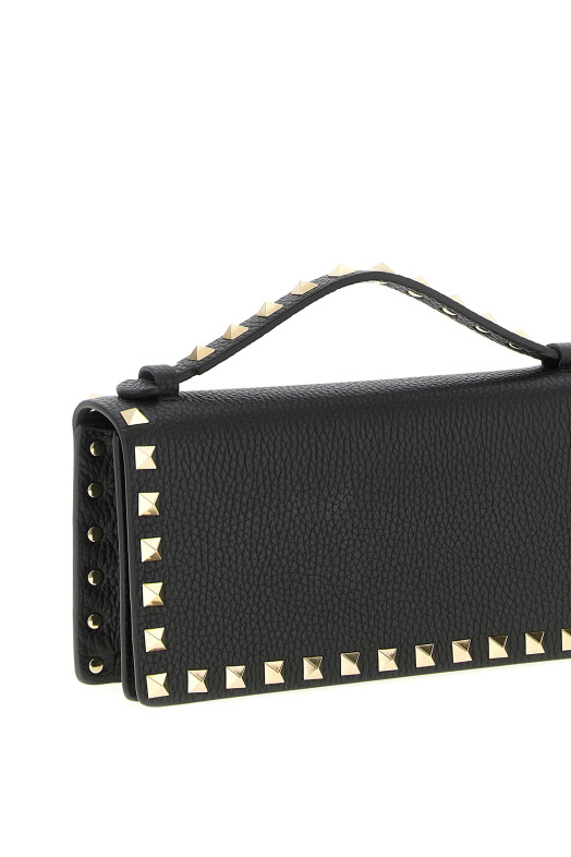 Кошелек Valentino Garavani «Rockstud» на цепочке Черный W0P0AK2VSH0NO