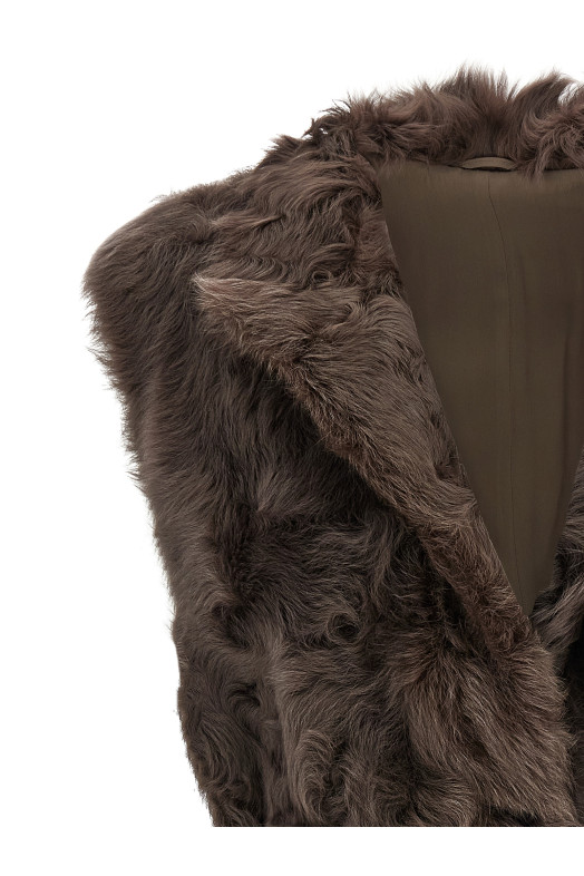 Жилет «Wavy» коричневый MPCHK7498C4408