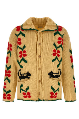 'Pirate Ship' cardigan Beige