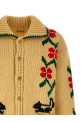 'Pirate Ship' cardigan Beige