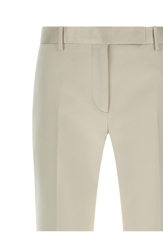 Duchesse tailored trousers Beige