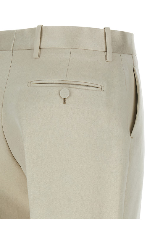 Duchesse tailored trousers Beige