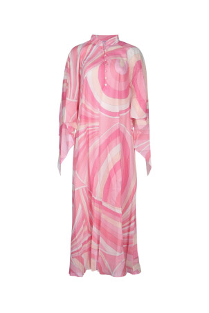 КАФТАНО - БАВОВНЯНА МУСЛИНОВА ТКАНИНА EMILIO PUCCI (5HRL355H754)