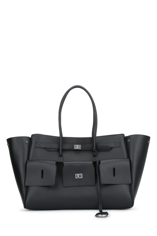 BEL AIR CARRY ALL L Черный BALENCIAGA (8258342ABAW)