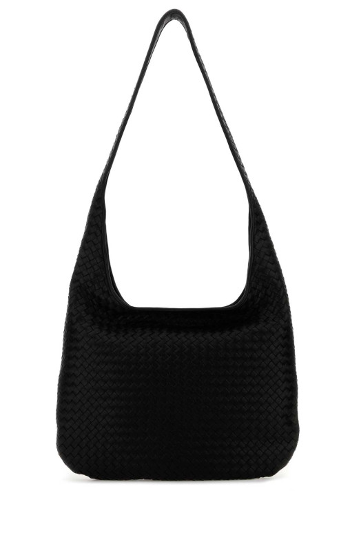 Black nappa leather crossbody bag BOTTEGA VENETA (843835V5KD0)