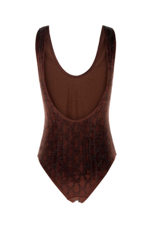 Прикрашений оксамитовий боді GUCCI (850295XUAN)