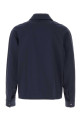 Navy blue stretch cotton jacket FENDI (FW1393AUVI)