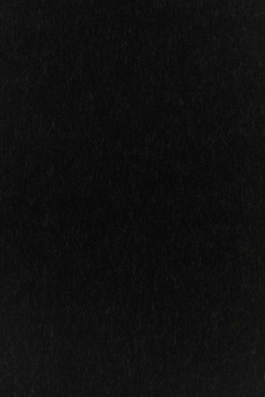 Черный шарф из шерстяной смеси FENDI (FXS734AYBF)