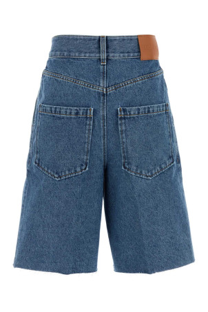 Джинсовые бермуды LOEWE (S359Y11XB9)