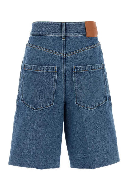 Джинсовые бермуды LOEWE (S359Y11XB9)