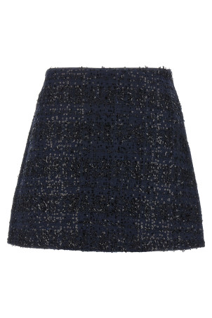 Юбка «Bouclé Mini» Синяя 11419817251725