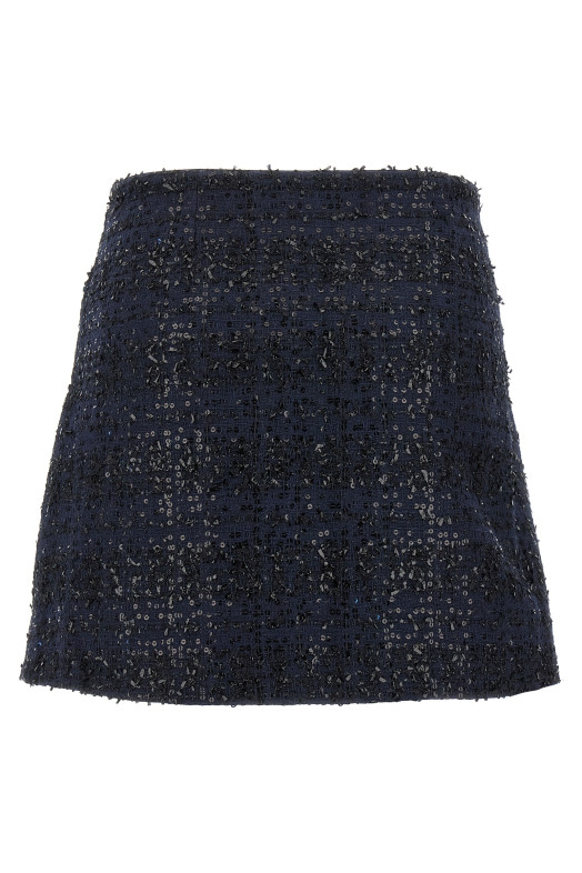 Юбка «Bouclé Mini» Синяя 11419817251725