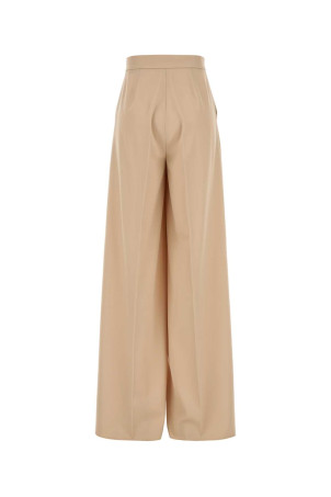 Cream wool Ninfa wide-leg pant MAX MARA (2511131011600)