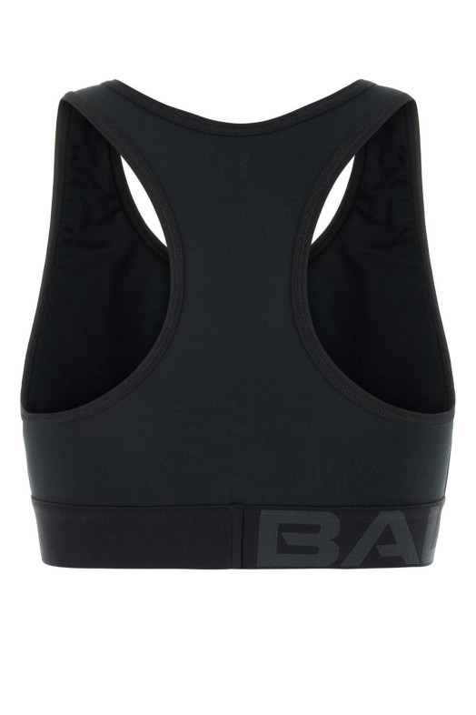 Black tech jersey Balenciaga X Under ArmourÂ® bra BALENCIAGA (8142974E9B3)