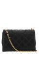 Black leather Fleming shoulder bag TORY BURCH (137301)