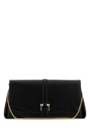 Black leather large crossbody bag Black SALVATORE FERRAGAMO (219806777240)