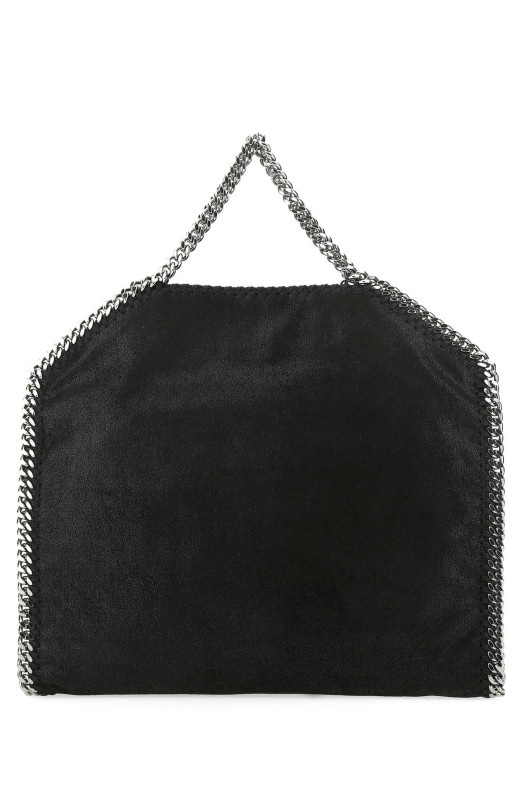 Black shaggy deer medium Falabella handbag Black STELLA McCARTNEY (234387W9132)