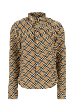 Embroidered twill shirt BURBERRY (8098252)