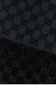 Вышитый кашемировый шарф GUCCI (8123174GABX)