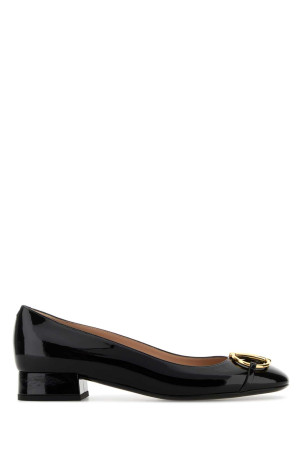 Black leather ballerinas Black GUCCI (849652BNC00)